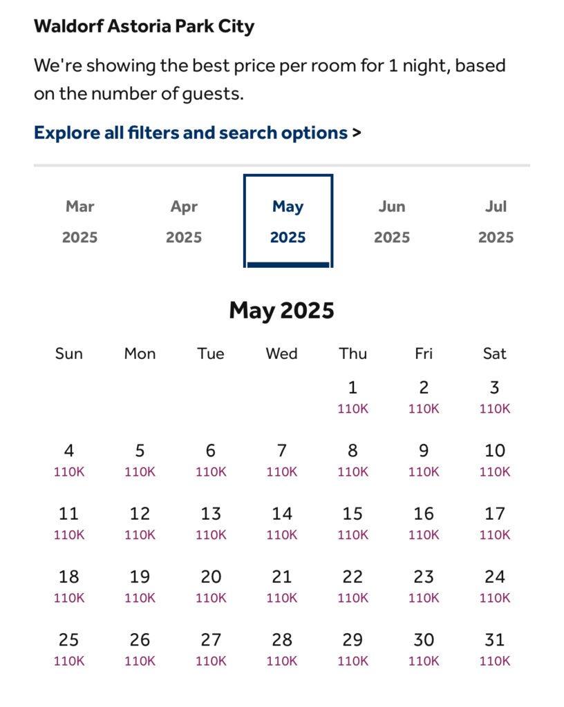 Use your Hilton Free Night Rewards Certificate in amazing hotels like the Waldorf Astoria Park City 