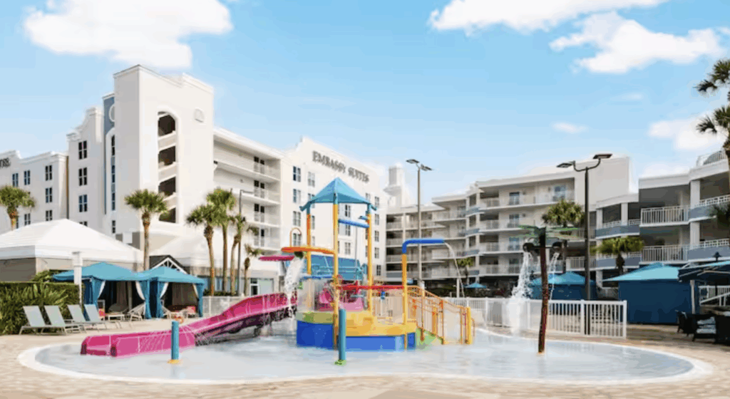 Embassy Suites booked with Hilton points