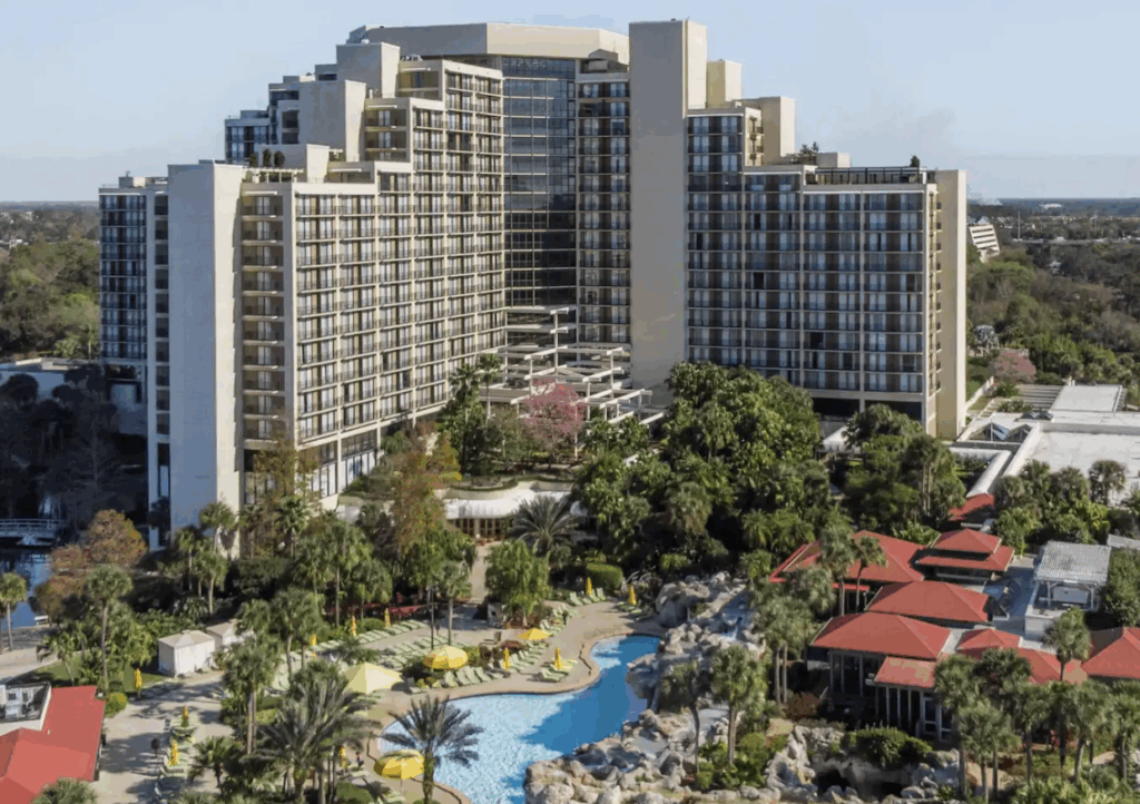 A popular choice with Hyatt points near Disney World