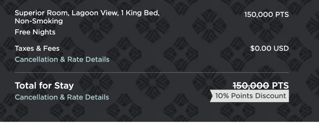 Wyndham All Inclusive on points