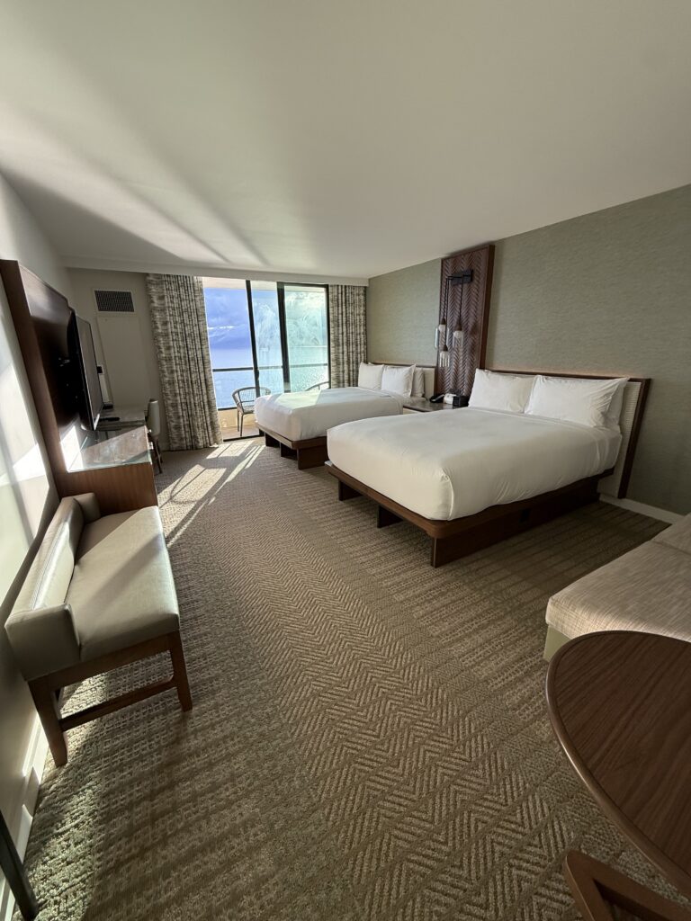 Double Room at the Hyatt Regency Maui